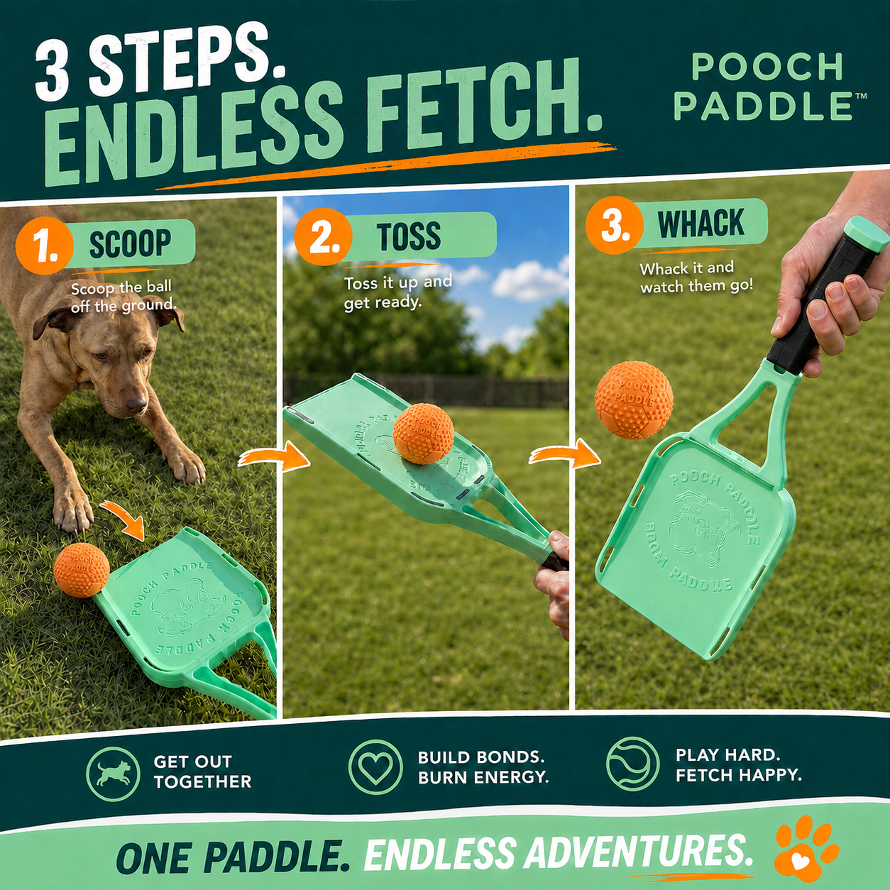 Pooch Paddle™ Fetch Pack